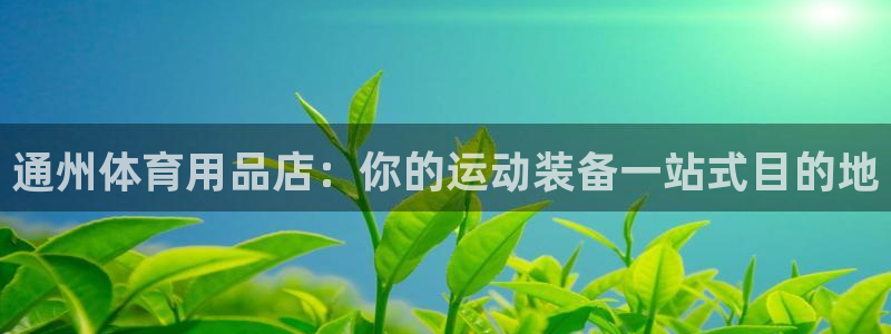欧陆娱乐计划app官方正版安装下载：通州体育用品店：