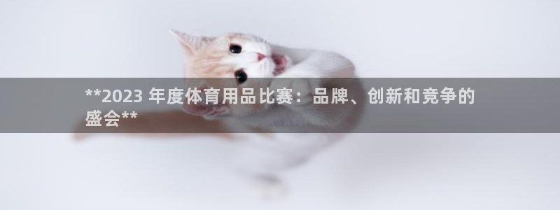 欧陆娱乐平台官网下载：**2023 年度体育用品比赛