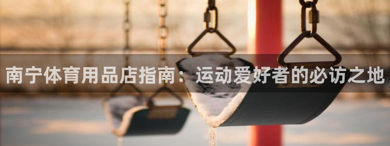 欧陆娱乐登录注册平台：南宁体育用品店指南：运动爱好者