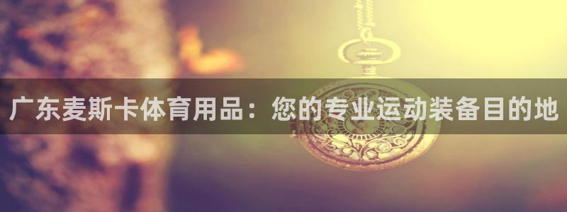 欧陆娱乐平台咋样赚钱快：广东麦斯卡体育用品：您的专业
