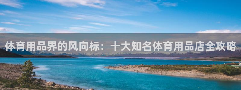 欧陆娱乐登陆官网网址：体育用品界的风向标：十大知名体